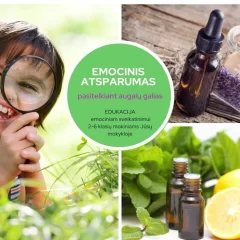 4 Eterinių aliejų rinkinys aromaterapijai – emocinis balansas