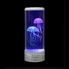 Sensorinis šviečiantis indas – akvariumas su medūzomis