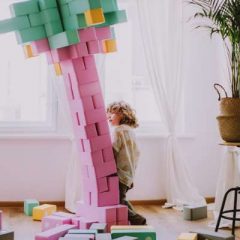 Tuki magnetinių kaladėlių rinkinys S
