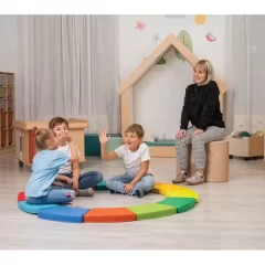 Minkštos sėdynės Vaivorykštės RATAS