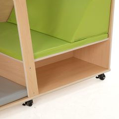 Mobilus asmeninės erdvės vieta nusiraminimui- namelis ant ratų