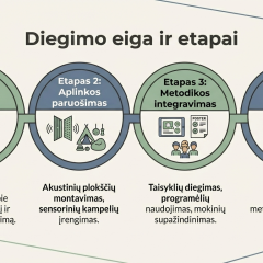 Triukšmo valdymo sistema šiuolaikinei mokyklai